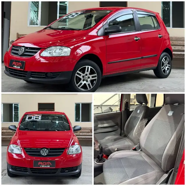 Carro Volkswagen Fox 2008 Route 1.0 8V (Flex)