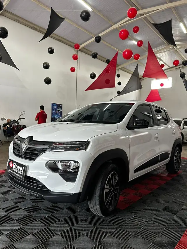 Carro Renault Kwid 2024 Intense 1.0 12v SCe (Flex)