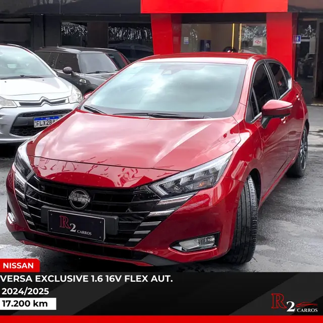 Carro Nissan Versa 2025 Exclusive 1.6 (Flex) (Aut)