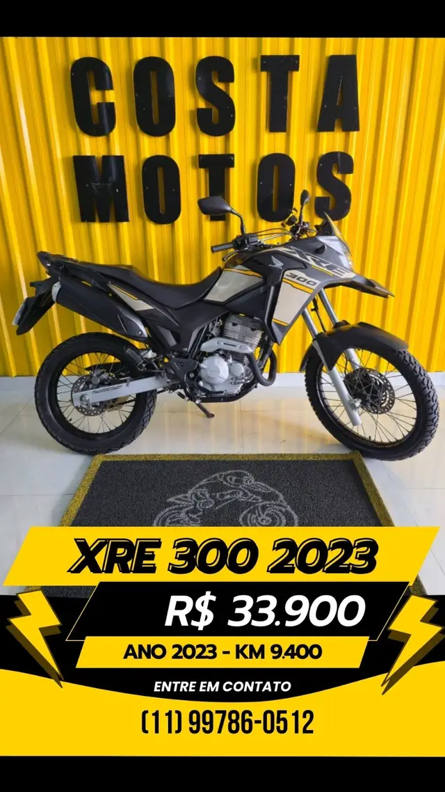 Moto Honda XRE 300 2023 ABS