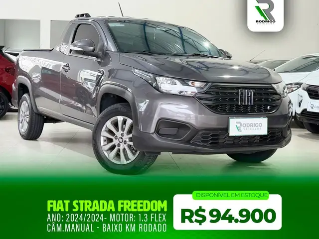 Carro Fiat Strada 2024 Freedom 1.3 Cabine Plus