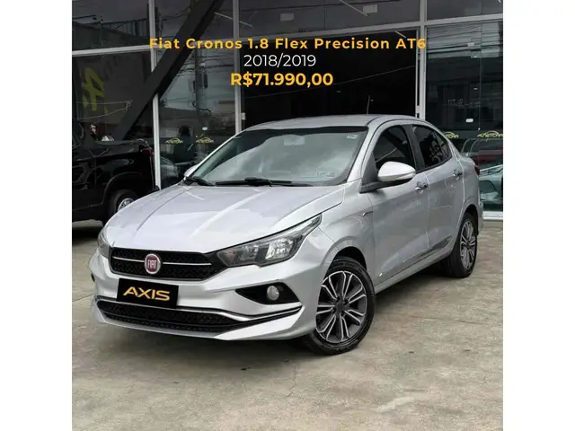 Carro Fiat Cronos 2019 1.8 Precision E.Torq AT6 (Flex)