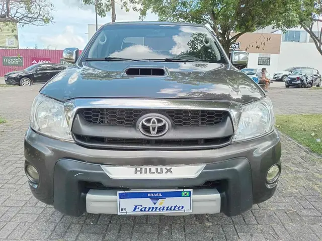 Carro Toyota Hilux Cabine Dupla 2011 Hilux SRV 4X4 3.0 (cab dupla) (aut)