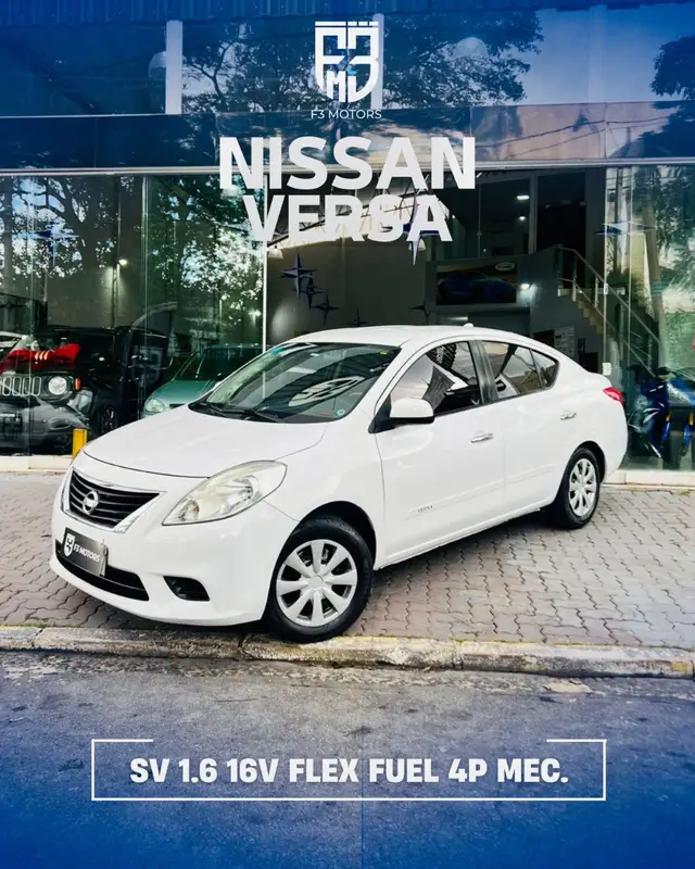 Carro Nissan Versa 2012 1.6 16V S (Flex)