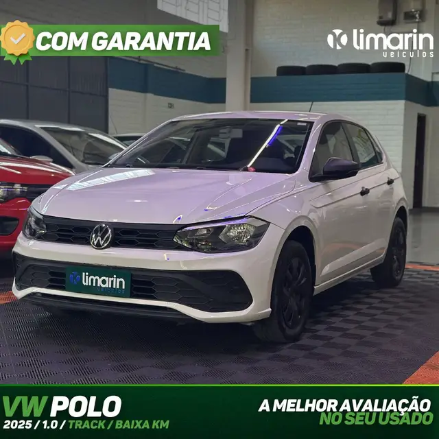Carro Volkswagen Polo 2025 Track 1.0 Flex 12V 5p