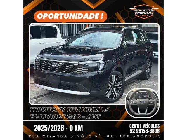 Carro Ford Territory 2026 Titanium 1.5 Turbo