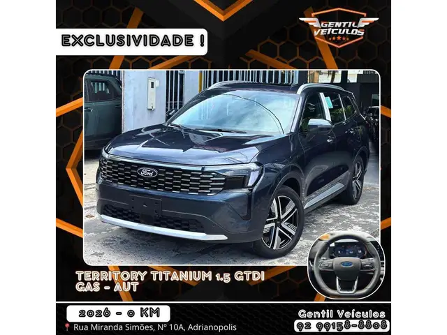 Carro Ford Territory 2026 Titanium 1.5 Turbo