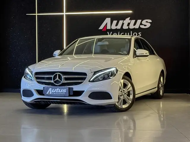 Carro Mercedes-Benz Classe C 2017 C 180 Exclusive FlexFuel