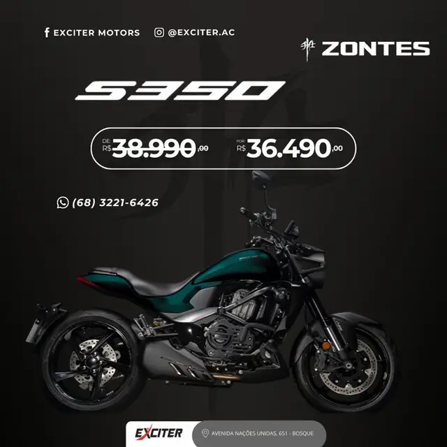 Moto Zontes S350 2026 ABS