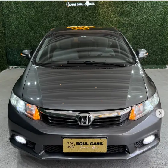 Carro Honda Civic 2013 New  LXS 1.8 16V i-VTEC (Aut) (Flex)