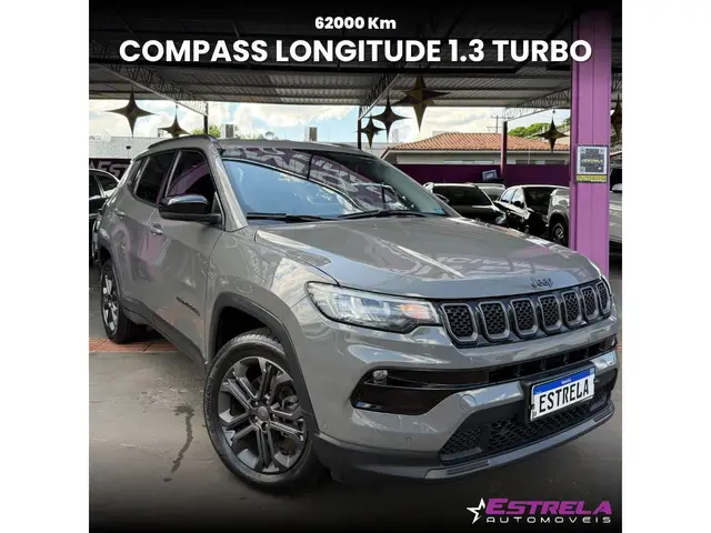 Carro Jeep Compass 2024 Longitude 1.3 T270 (Aut) (Flex)