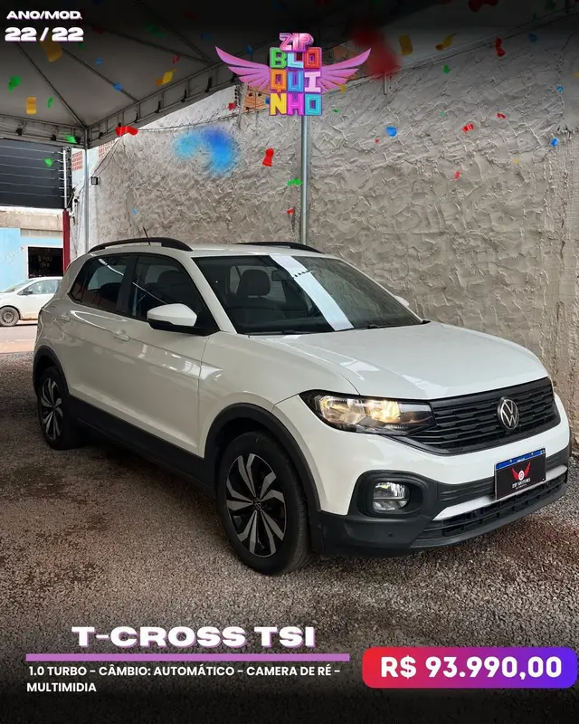 Carro Volkswagen T-Cross 2022 1.0 200 TSI 12V (Aut) (Flex)