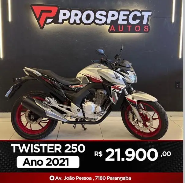 Moto Honda CB 250F Twister 2021 (CBS)
