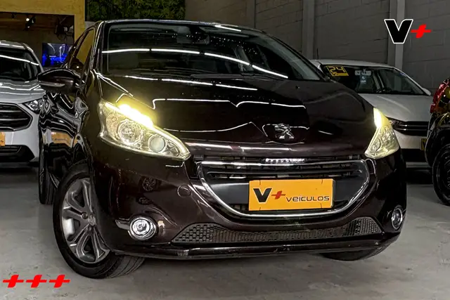 Carro Peugeot 208 2015 Griffe  1.6 16V (Flex) (Aut)