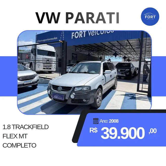 Carro Volkswagen Parati 2008 Track Field 1.8 G4 (Flex)
