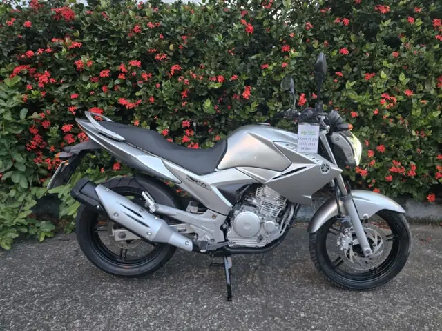 Moto Yamaha YS 250 Fazer 2013 Racing Blue