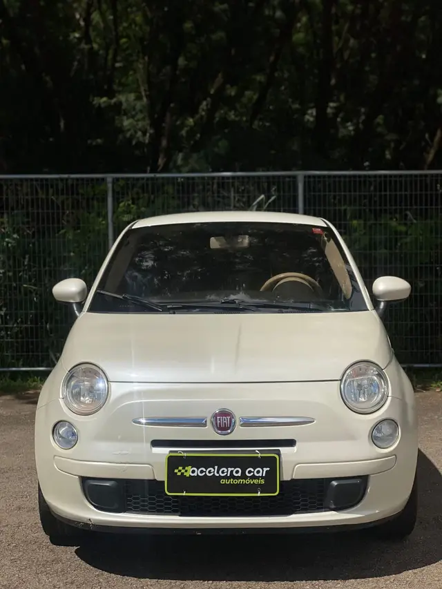 Carro Fiat 500 2014 Cabrio Dualogic 1.4 Evo (Flex)