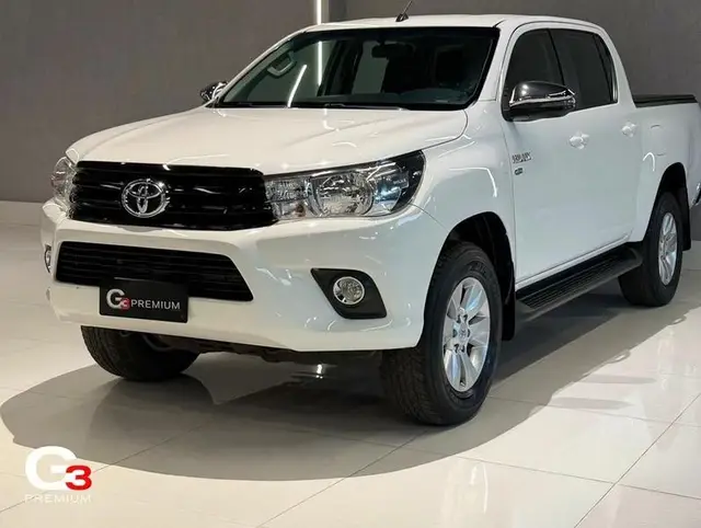 Carro Toyota Hilux Cabine Dupla 2018 Hilux 2.7 SR CD 4x2 (Flex)