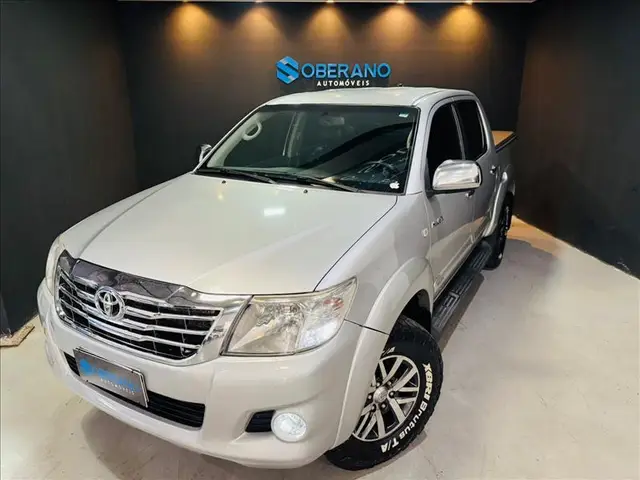 Carro Toyota Hilux Cabine Dupla 2012 Hilux 2.7 SR CD 4x2 (Flex) (Aut)