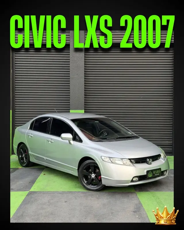 Carro Honda Civic 2007 New  LXS 1.8 (Flex)