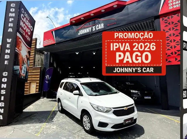 Carro Chevrolet Spin 2020 LT 5S 1.8 (Flex) (Aut)