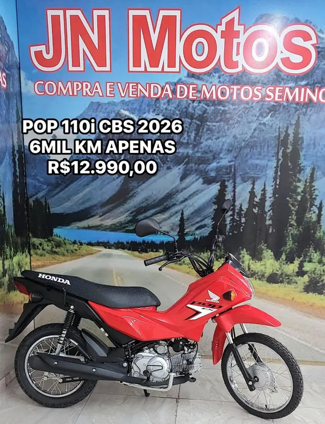 Moto Honda Pop 110i 2026 ES