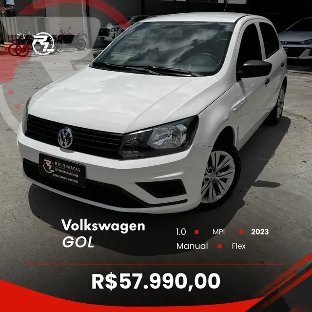 Carro Volkswagen Gol 2023 1.0 12v (Flex)