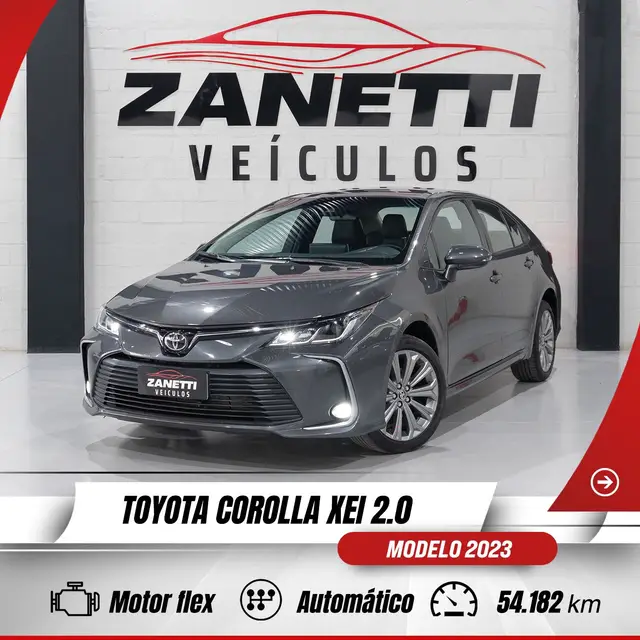 Carro Toyota Corolla 2023 XEi 2.0 Flex
