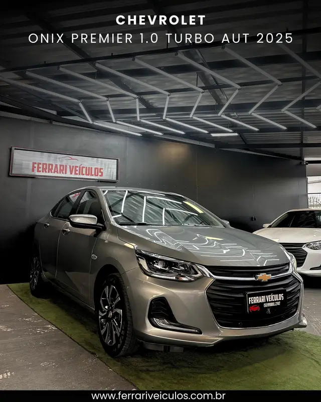Carro Chevrolet Onix 2025 RS 1.0 Turbo (Aut.)