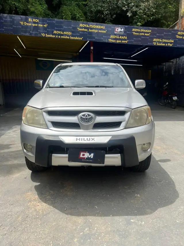 Carro Toyota Hilux Cabine Dupla 2008 Hilux SRV 4X4 3.0 (cab dupla) (aut)