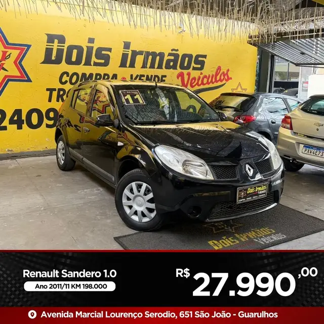 Carro Renault Sandero 2011 Expression 1.0 16V (flex)