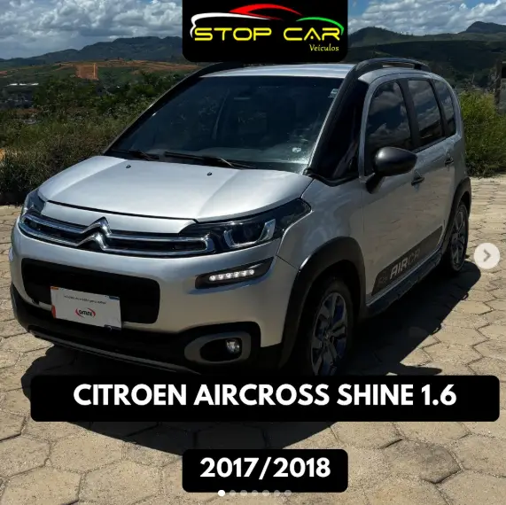 Carro Citroën Aircross 2018 1.6 16V Shine (Flex) (Aut)