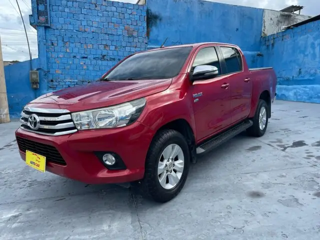 Carro Toyota Hilux Cabine Dupla 2017 Hilux 2.7 SRV CD 4x2 (Flex) (Aut)