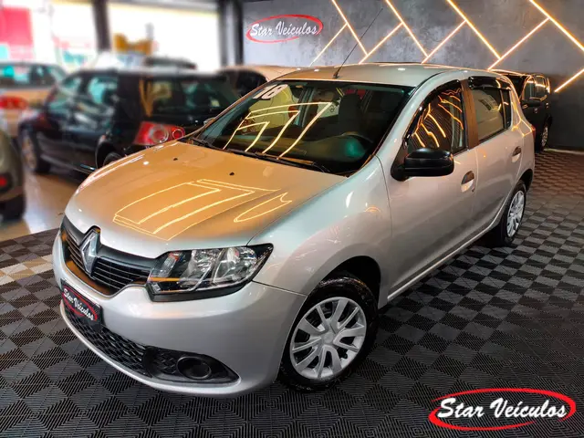 Carro Renault Sandero 2018 Authentique 1.0 12V SCe (Flex)