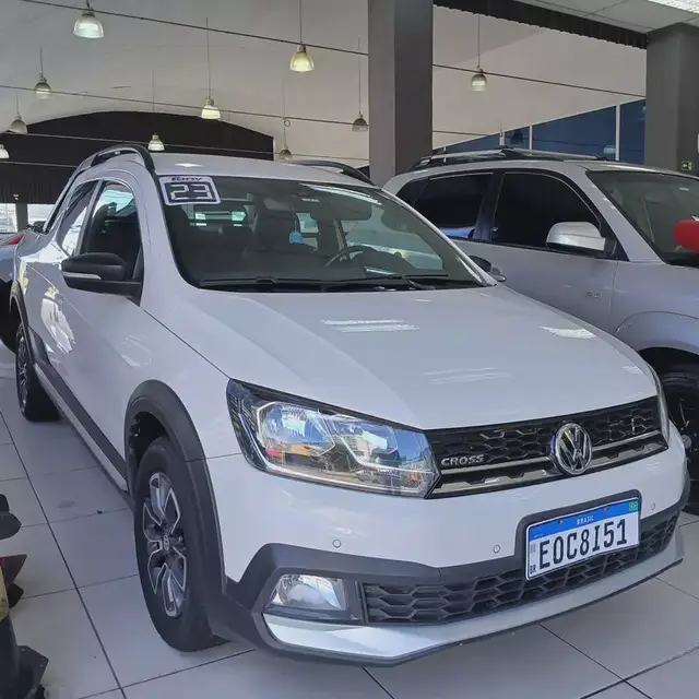 Carro Volkswagen Saveiro 2023 Cross Cabine Dupla