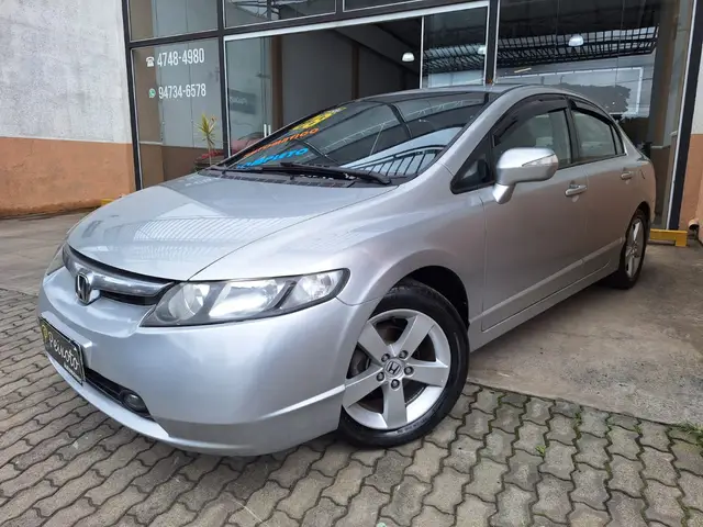 Carro Honda Civic 2008 New  LXS 1.8 16V (Aut) (Flex)