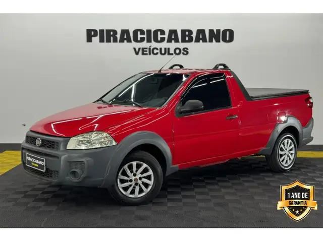 Carro Fiat Strada 2020 Hard Working 1.4 (Flex) (Cabine Simples)