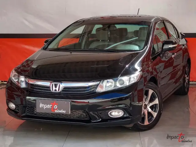 Carro Honda Civic 2014 New  LXS 1.8 16V i-VTEC (Flex)