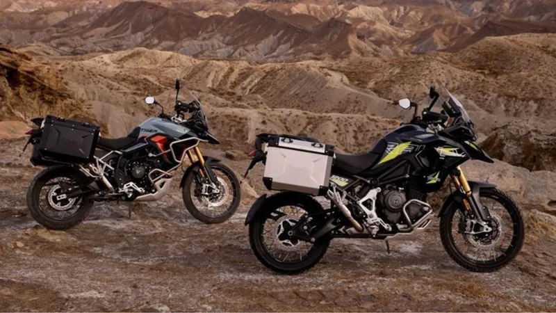 Triumph lança edições especiais Alpine e Desert para as linhas Tiger 900 e 1200
