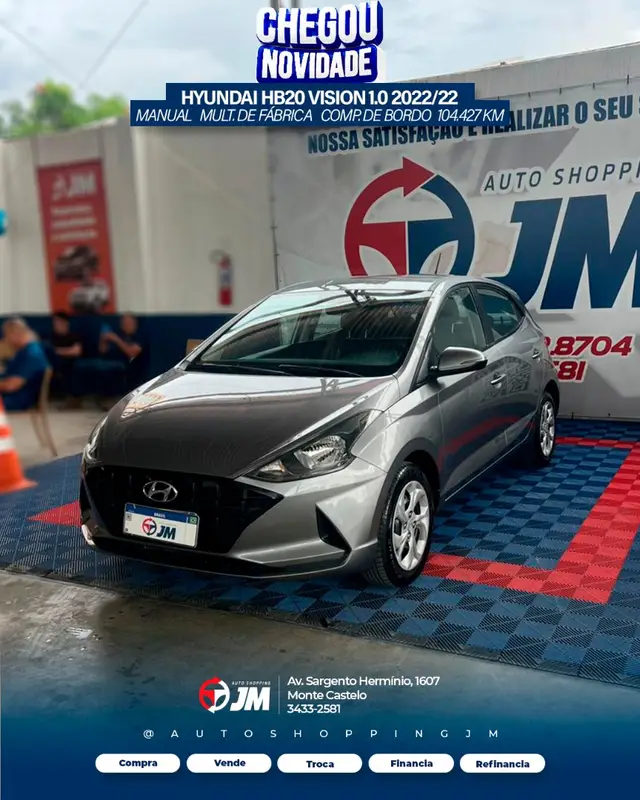 Carro Hyundai HB20 2022 Vision 1.0