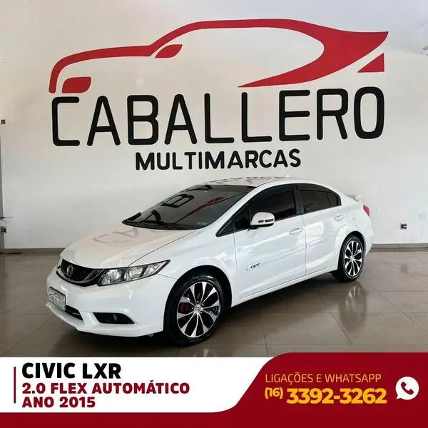 Carro Honda Civic 2015 LXR 2.0 i-VTEC (Aut) (Flex)