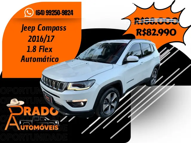 Carro Jeep Compass 2017 2.0 Longitude 4x2 (Aut) (Flex)