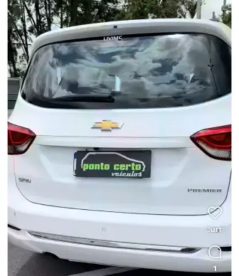 Carro Chevrolet Spin 2024 Premier 1.8 (Aut.)