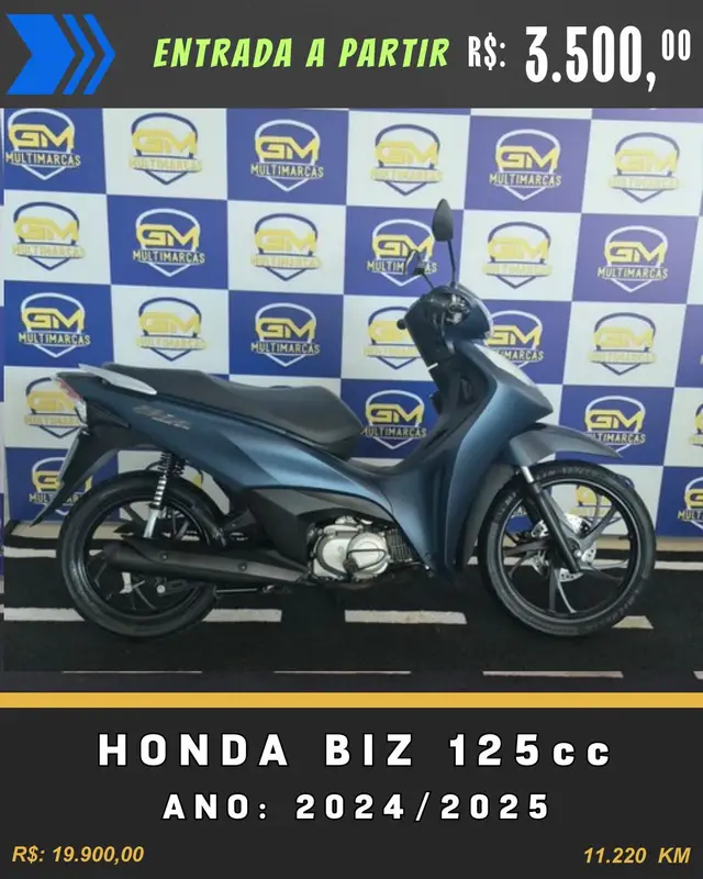 Moto Honda Biz 125 2025 EX