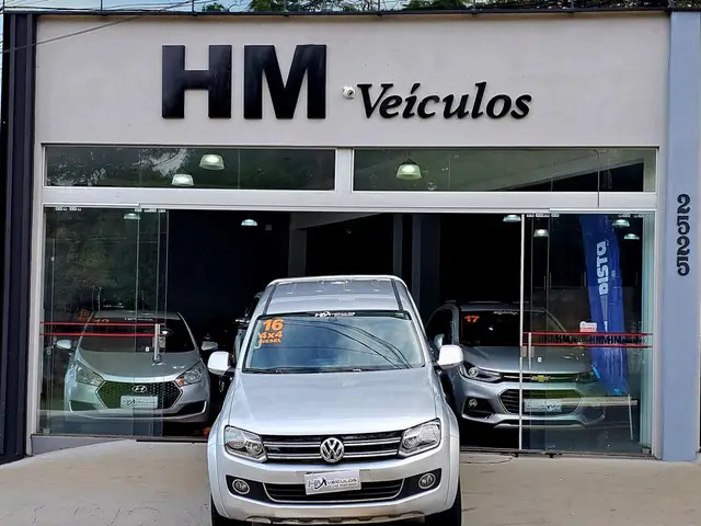 Carro Volkswagen Amarok 2016 2.0 CD 4x4 TDi Highline (Aut)