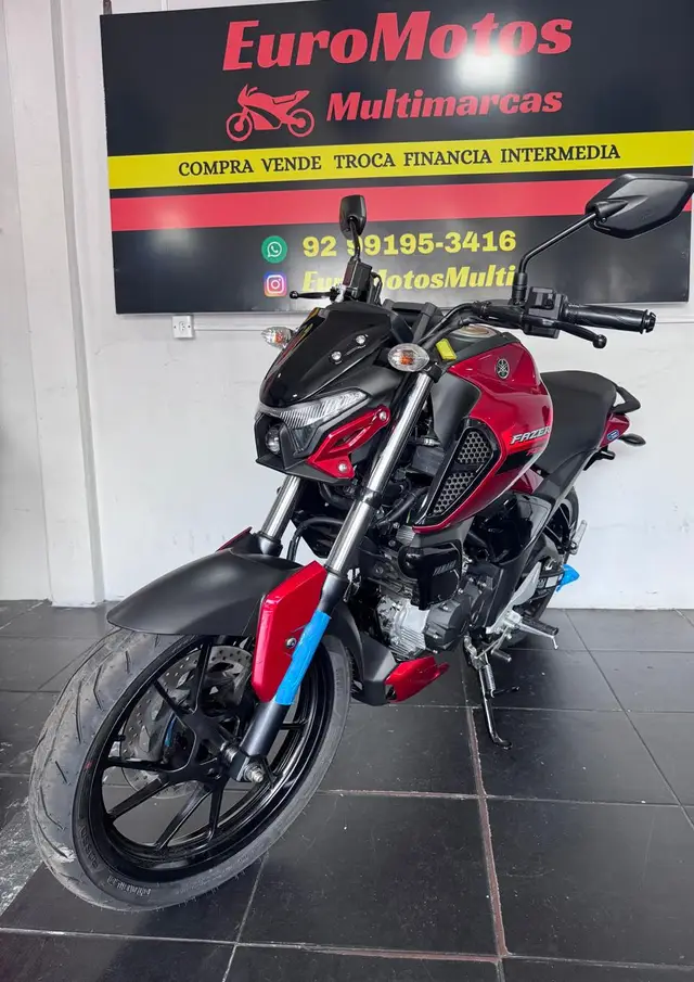 Moto Yamaha Fazer FZ15 2025 Connected