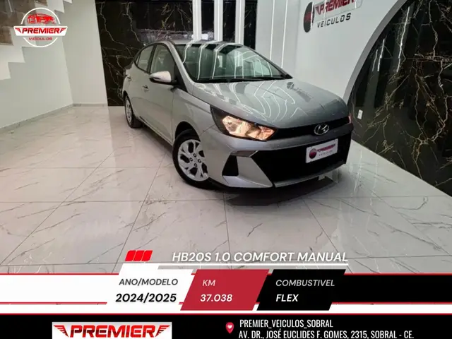 Carro Hyundai HB20S 2025 Comfort Plus 1.0