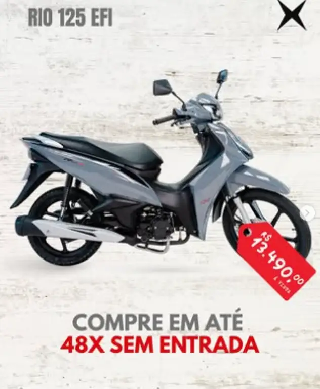 Moto Shineray Rio 125 2026 EFI