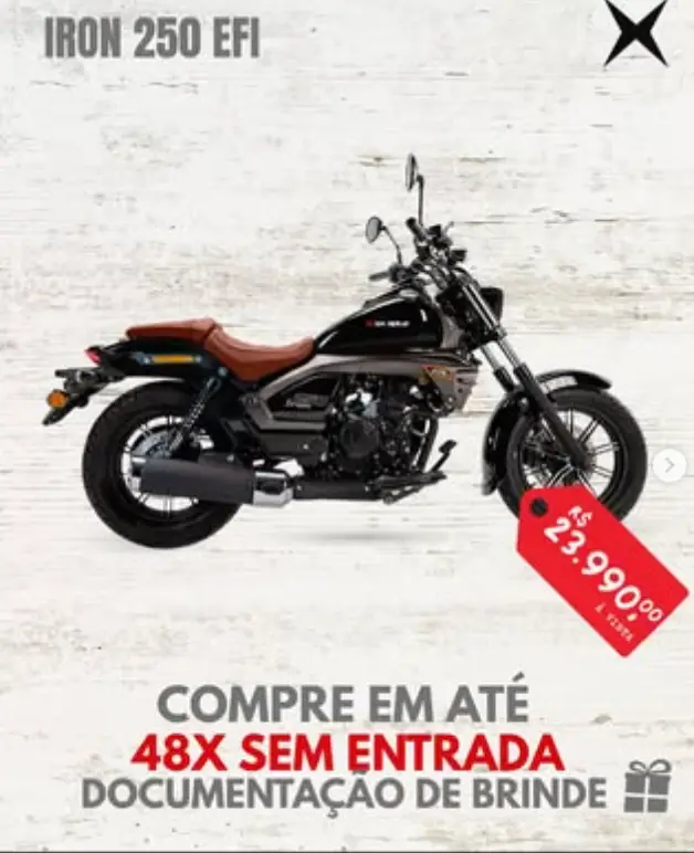 Moto Shineray Iron 250 2026 EFI