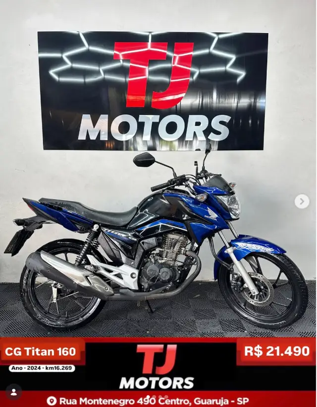 Moto Honda CG 160 2024 Titan